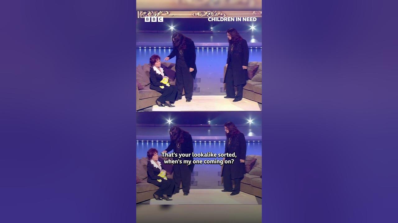 We're seeing double 😵‍💫 #ozzyosbourne #blacksabbath #heavymetal #ozzy #metal #childreninneed
