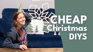 5 Easy DIY Dollar Tree Christmas Decorations | DIY Whitney