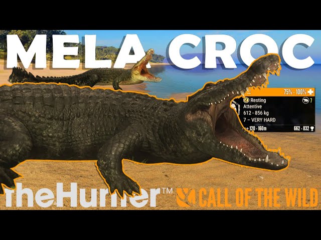 OMG!!! Is That a MELANISTIC CROC?!? - Call of the Wild - YouTube
