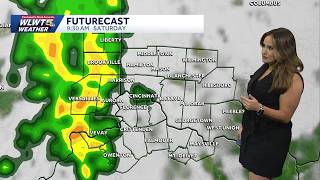 Scattered rain and storms return this weekend for Cincinnati