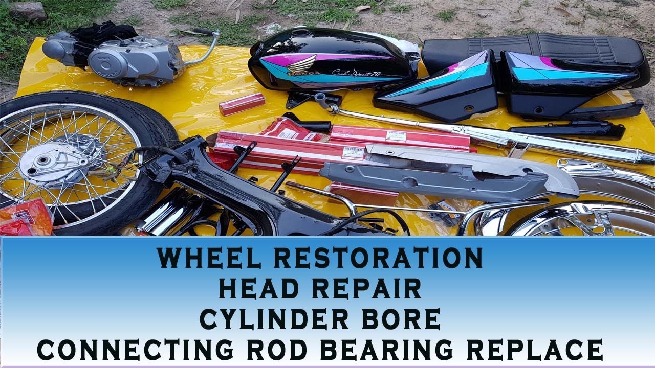 Wheel Restoration Head Cylinder Connecting Rod Repair MotoTrend
