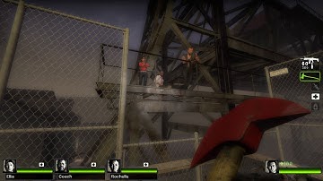 LEFT 4 DEAD 2: THE PASSING Ch.3 PORT Gameplay(4K, No Commentary)