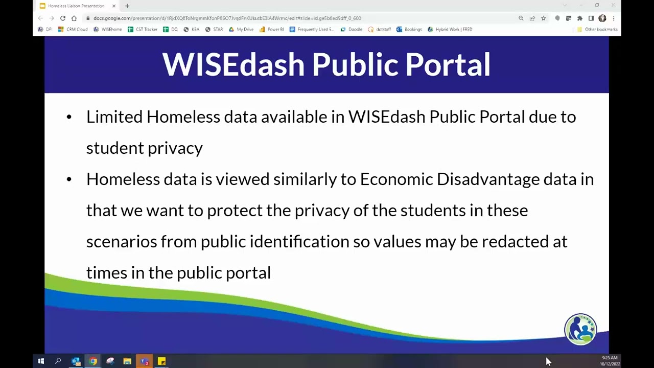 EHCY Conference  Using Data for Program Planning
