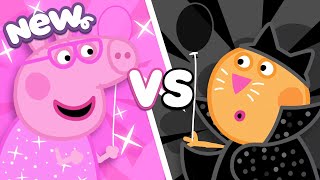 Peppa Pig Tales 2026 🩷 PINK vs BLACK Dance Battle! 🖤 BRAND NEW Peppa Pig Official