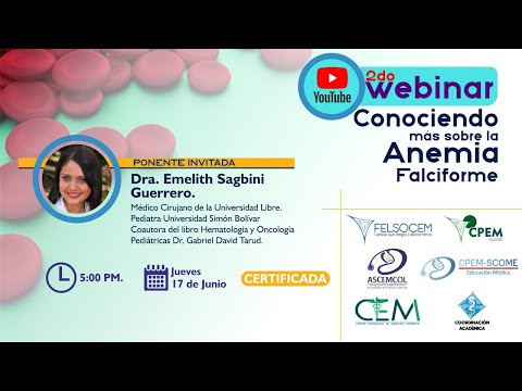 2do Webinar: Conociendo más sobre la ANEMIA FALCIFORME.