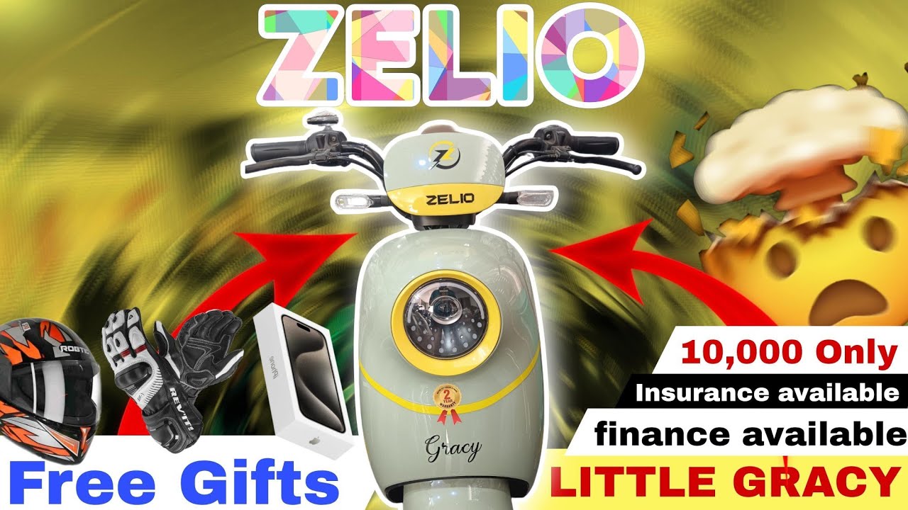 Little Gracy Zelio EV Electric scooty | 2025 Electric Scooty Zelio | Range 100+ Km |Delhi NCR Narela