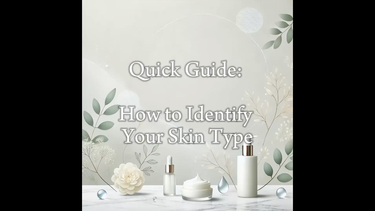 Quick Guide: How to Identify Your Skin Type 