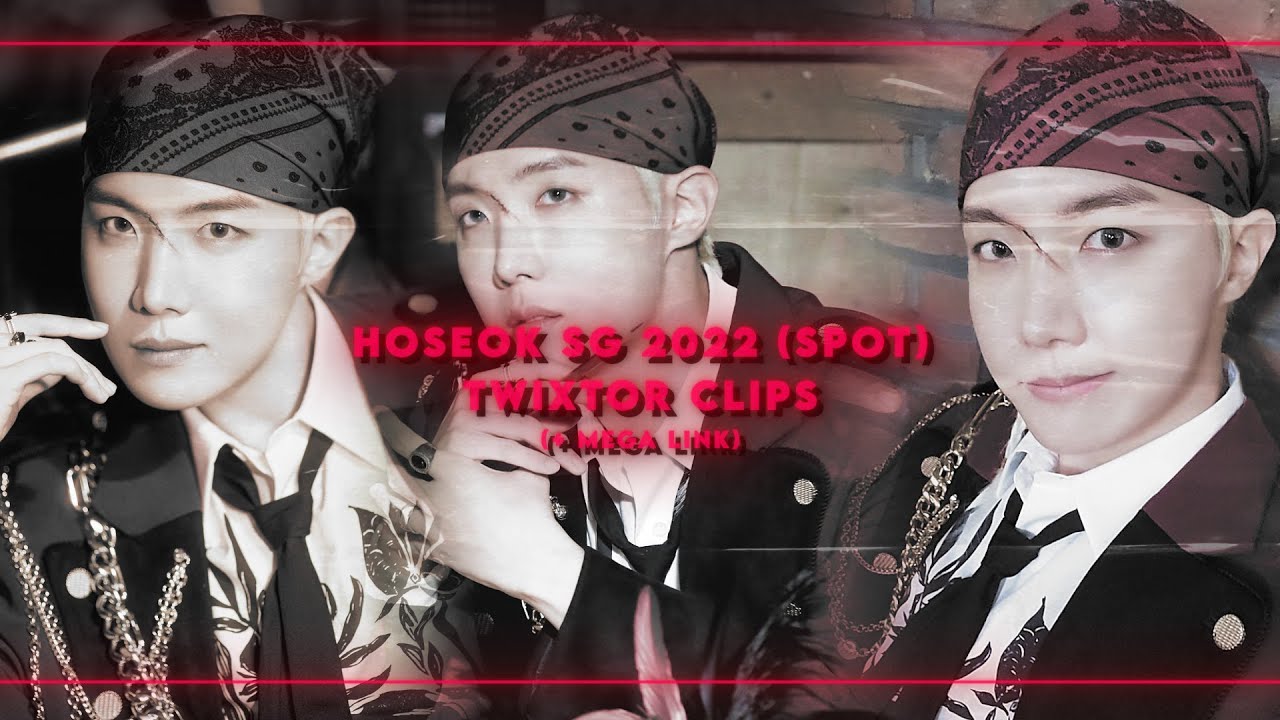 hoseok season's greeting's 2022 spot twixtor clips