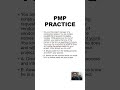 PMP Practice Question