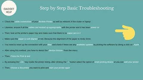 How to Fix [Brother Printer Offline on Mac/OS]