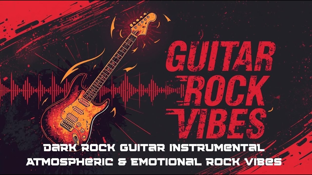 Dark Rock Guitar Instrumental  | Atmospheric & Emotional Rock Vibes
