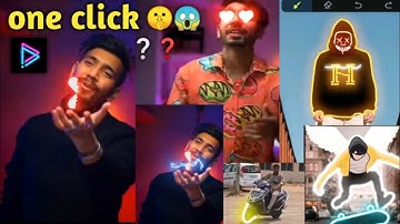 🔴gocut video editing in one click 😱🤫new editing|lighting effect editing|technical ?