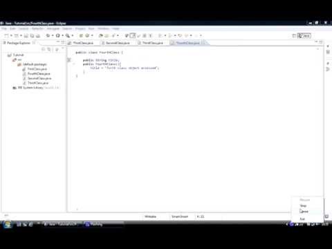 Java programming Lession 14 instantiate and objects access modifiers