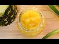 パイナップルのジャムの作り方・レシピ【自家製手作りジャム】 How to make Jam of Pineapple｜Coris cooking