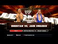 WWE SmackDown Vs RAW 2011 Christian Vs Jack Swagger 