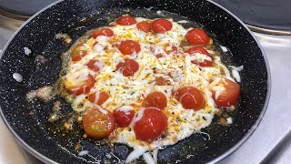 BU KAHVALTILIĞI ISRARLA TAVSİYE EDİYORUM 🔝 DOMATESLİ KAŞAR ✅ breakfast food kahvaltılık tarifler