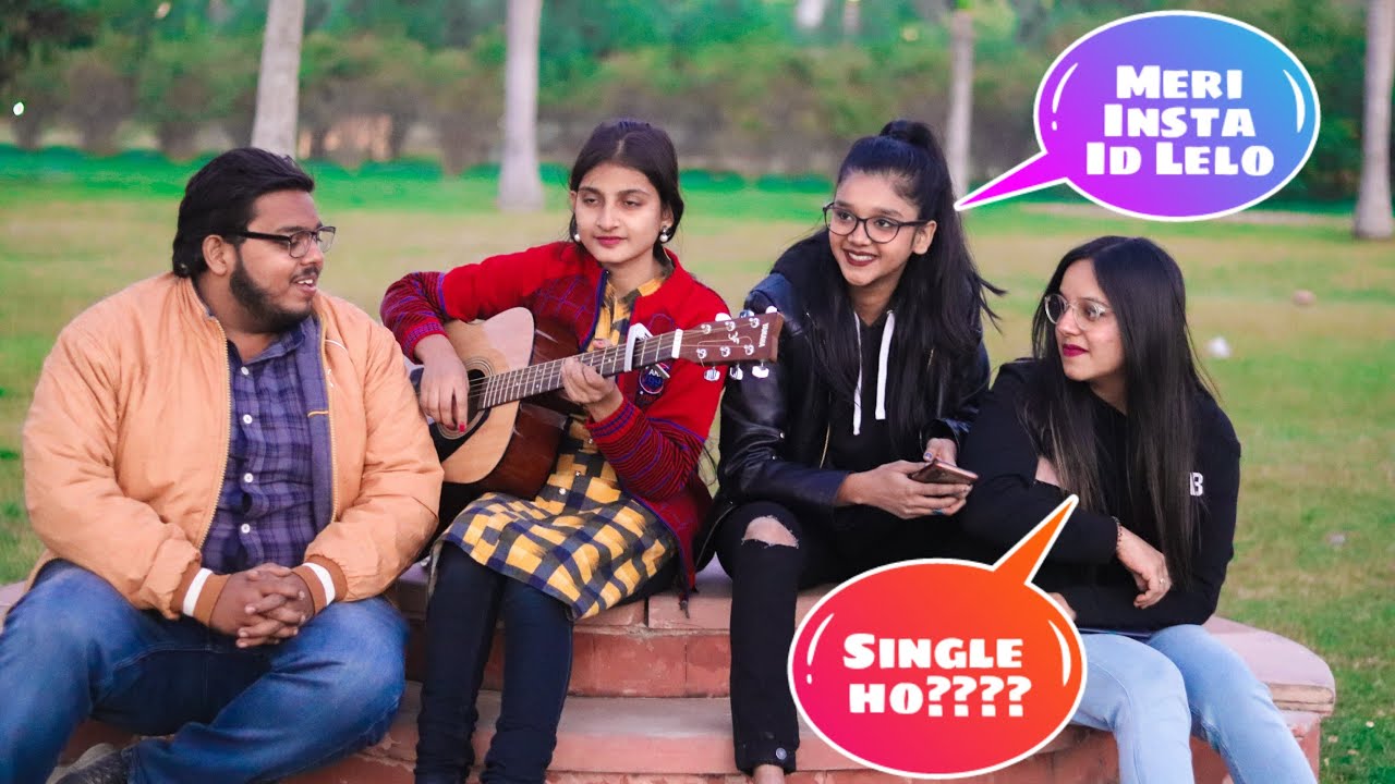 Awesome Mashup | Randomly Singing & Picking up Cute Girls | Public Relation Prank | Ashish Mani