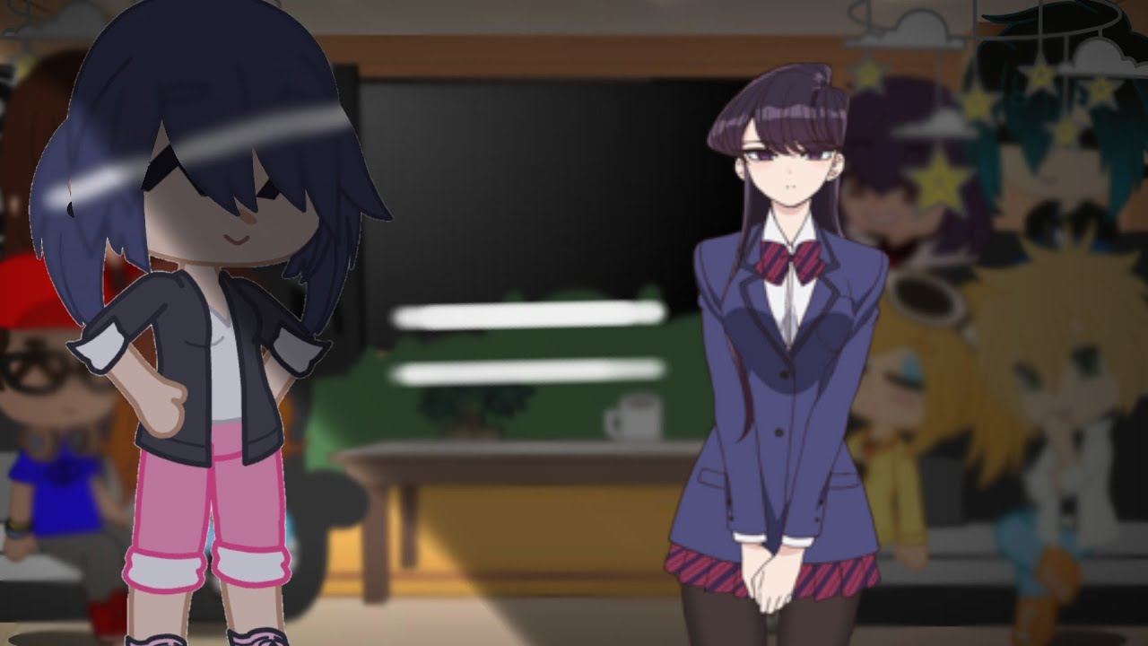 Mlb react to Marinette Fature as komi[by Rubixela gadaheldam]♡♡