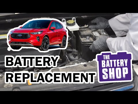 Ford Escape (2013-2019) – New Battery Install