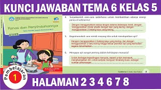 Kunci Jawaban Tema 6 Kelas 5  Halaman 2 3 4 6 7 8