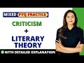 Literary Criticism & Literary Theory - Most Expected PYQs for JAN 2025 | UGC NET Exam | By Sunaina