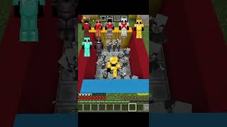 Which armor is more durability against vindicator ⚔️ #minecraft