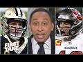 Stephen A. was impressed by the Bucs’ win over the Saints in the playoffs | First Take