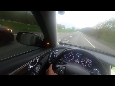 Infiniti Q50S Hybrid Vs Subaru WRX/STI(E-tuned)