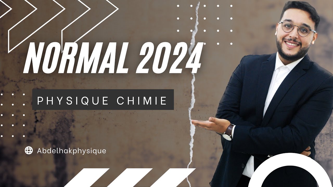 national normal 2024 pc (physique chimie)
