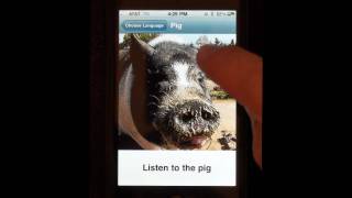 iPhone AnimalSays App - by Cedar Creek Sofware screenshot 5