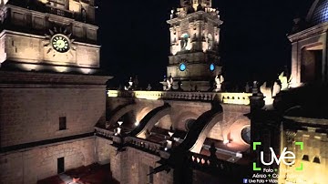 Catedral Morelia Michoacán Mexico Video Aereo uVe Foto + Video