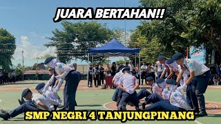 Juara Umum Paskibra Smp Negri 4 Tanjungpinang  Arjuna Bima  Lkbb Hut Smanda 2023