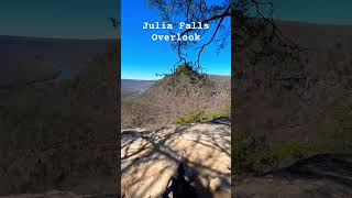 Julia Falls overlook on signal mountain. Awesome Tennessee hike near Chattanooga #hiking #outdoors