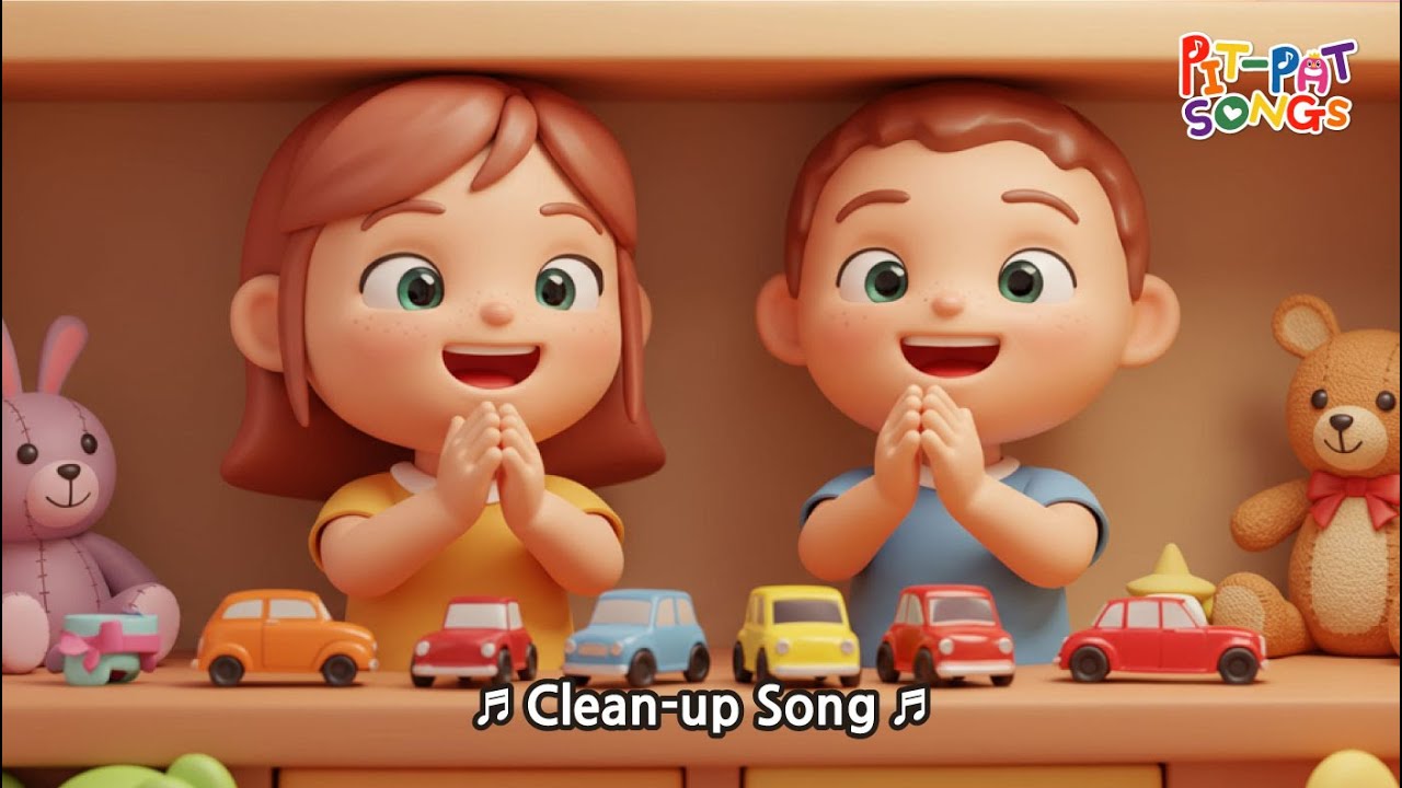 Kids song ♬ Clean Up Song ♬