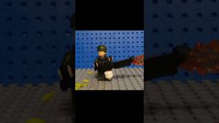 АНИМАЦИЯ СТРЕЛЬБЫ ИЗ МИНИГАНА, 17 FPS #animation ##legobrick #shortsvideo #edit #lego