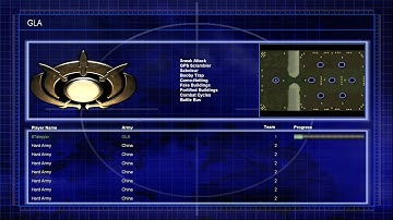GLA vs China C&C Generals Zero Hour 1 vs 7 Hard armies  Gameplay ( Last Stand )