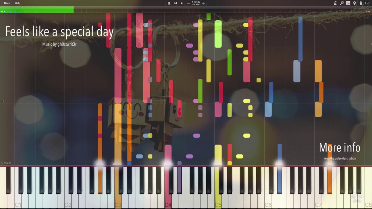 How To Make Synthesia Piano Roll Videos - Awesome Music Presentation -  YouTube