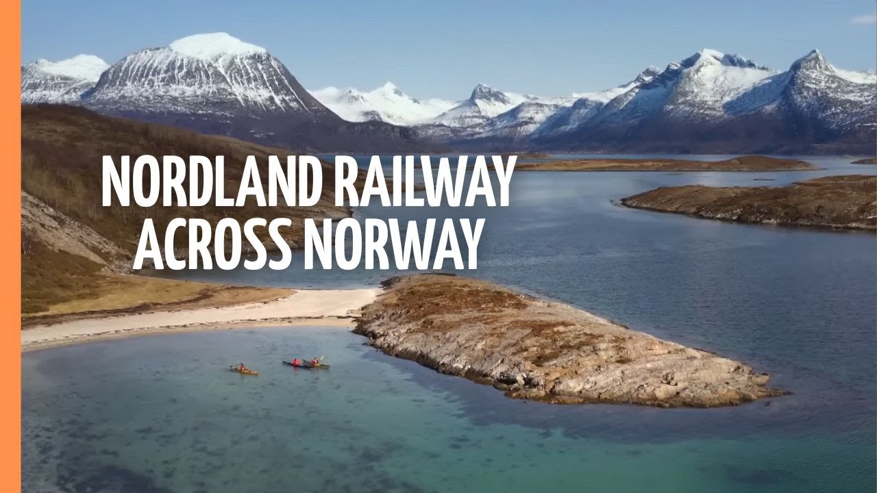 A wintery journey to the Arctic Circle - By Nordland railway across Norway (2021)