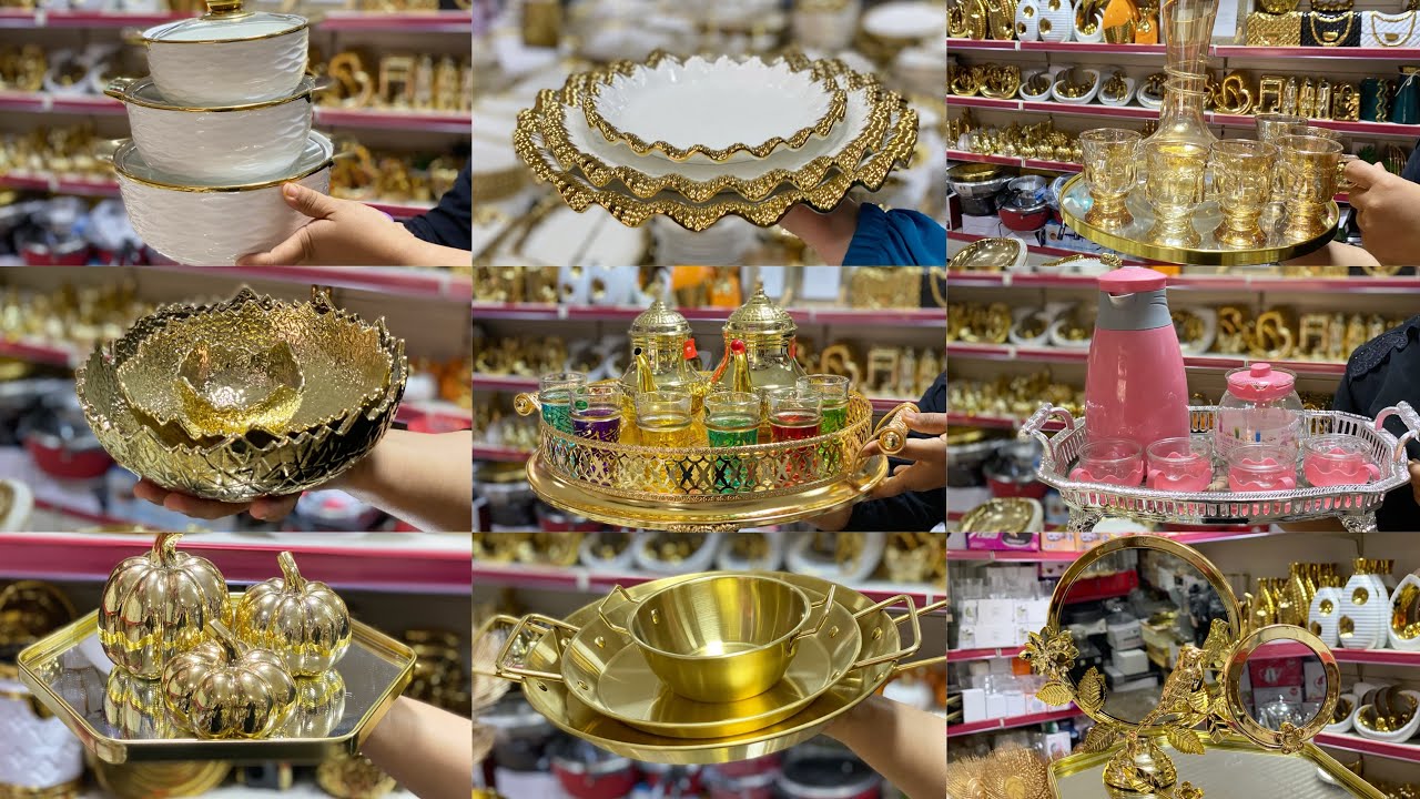 تخفيضات هبال في اواني وديكورات المنزلية ابتداء من 5dhجولة في محال مع اتمنة اوني يوسف أناسي0607333099