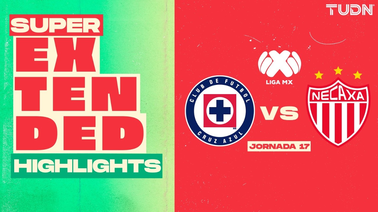 SUPER EXTENDED HIGHLIGHTS | Cruz Azul vs Necaxa | Liga MX - Jornada 17 ...
