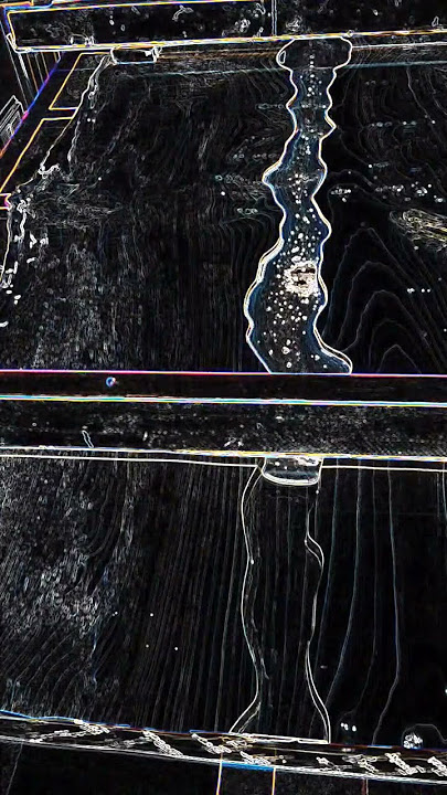 funky filter! Live edge dining table epoxy resin river pour. #shorts #wood #resin #filmorago