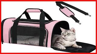 FOORLON Soft Cat Carrier – Comfortable, Airline-Approved Travel for Pets Up to 16 lbs screenshot 4