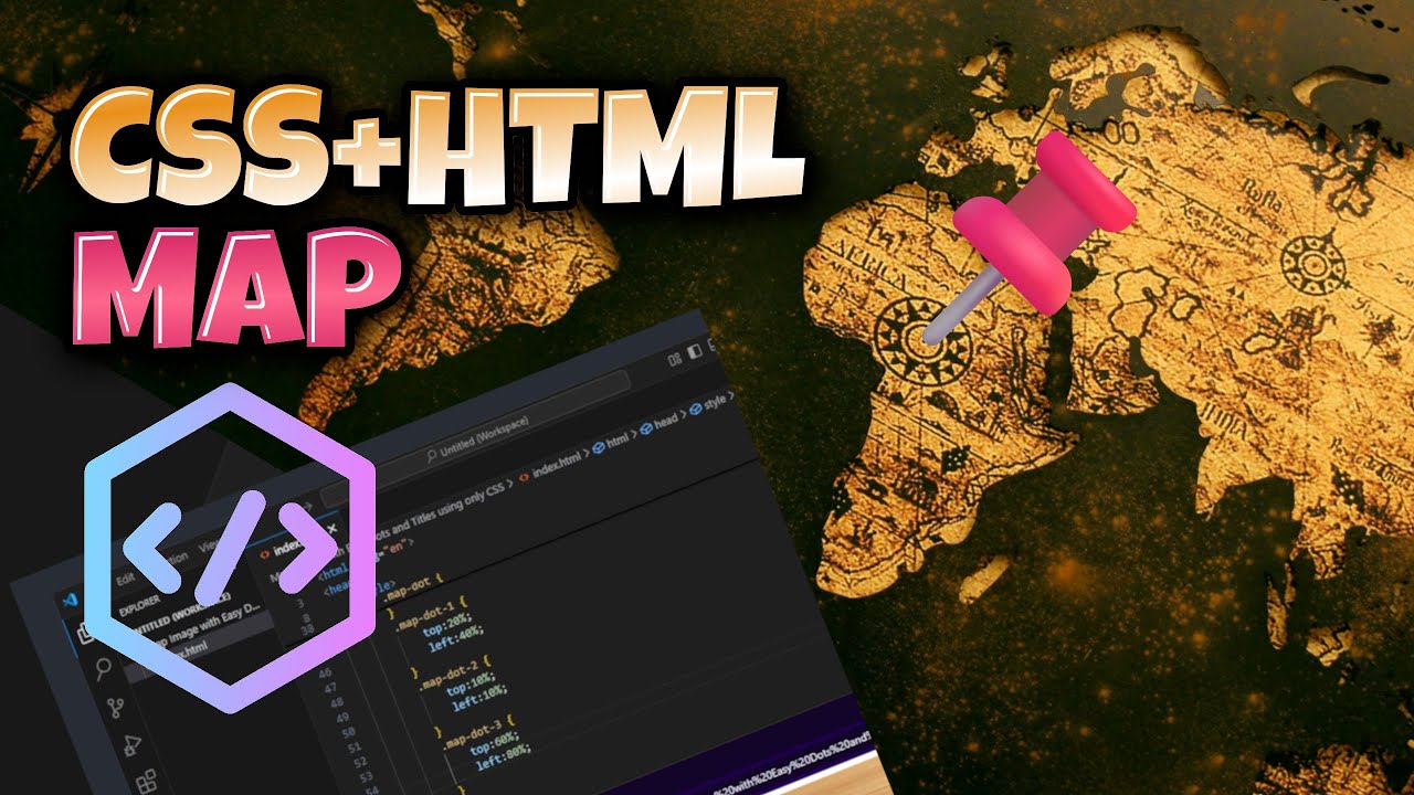 🗺️Create an Interactive MAP with CSS + HTML - YouTube