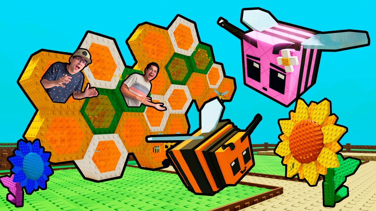 FOMOS MORAR NUMA COLMÉIA GIGANTE CHEIA DE ABELHAS NO JARDIM!