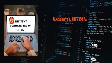Learn Text Formatting Tag of HTML  ||