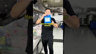 New anti-skid material for catering floors solves slippery kitchen problems