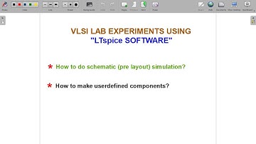 VLSI lab R-17 CMOS INVERTER IN LTSpice