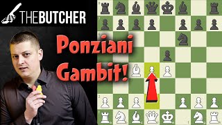 Win Fast with The Bishops Opening! Ponziani Gambit!!