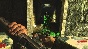 CoD WaW: Custom Zombie Map eQ Well SOLO (Part 1) (PC) ᴴᴰ