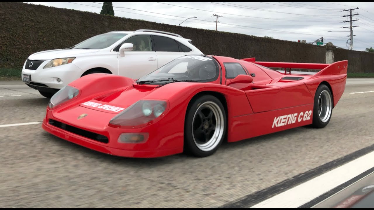 The Koenig C62 is a $1.5M, Street-Legal, Porsche LeMans Racer - One Take -  YouTube